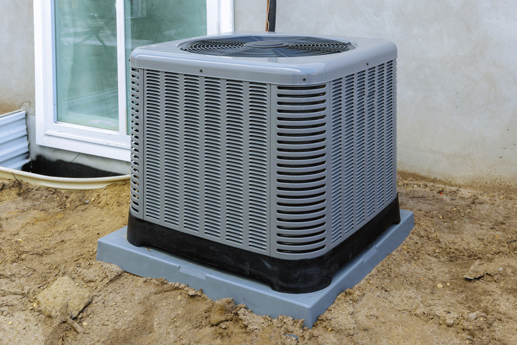 ac unit outside house with dir | air conditioning repair phoenix az scottsdale az