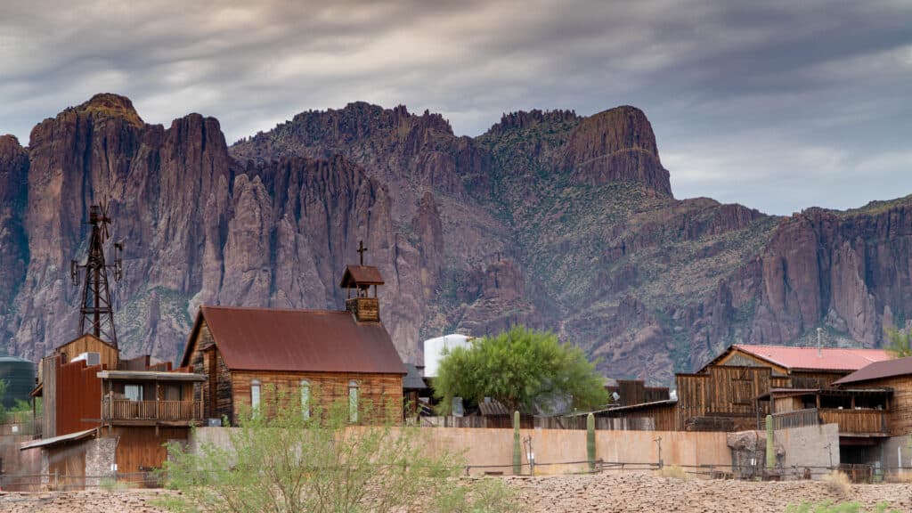 Goldfield Ghost Town in Apache Junction Arizona USA: Where to Find Reliable AC Repair Services.