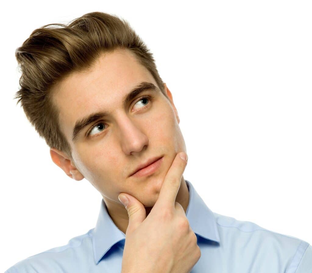 A man thinking why choose AC Repair in Scottsdale?