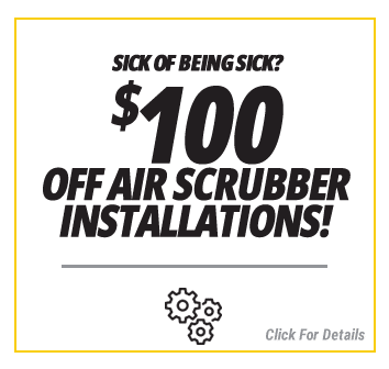 $100 Off Air Scrubber Installation coupon | Indoor Air Quality Special in Mesa, AZ